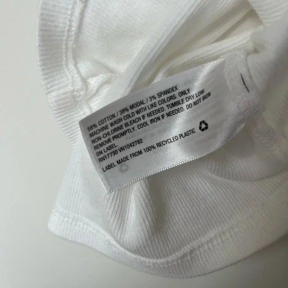 A New Day White Tank Top - Picture 4 of 4
